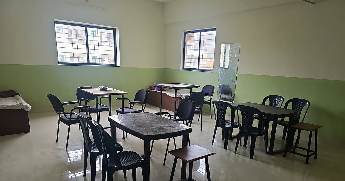 Girls common room at KNPIEMS Chakan